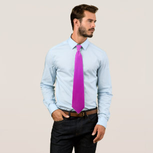 Hot Magenta Gradient, Mens Silky Wedding Tie