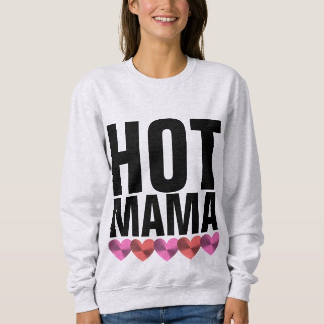 HOT MAMA Ladies T-Shirts (Front)