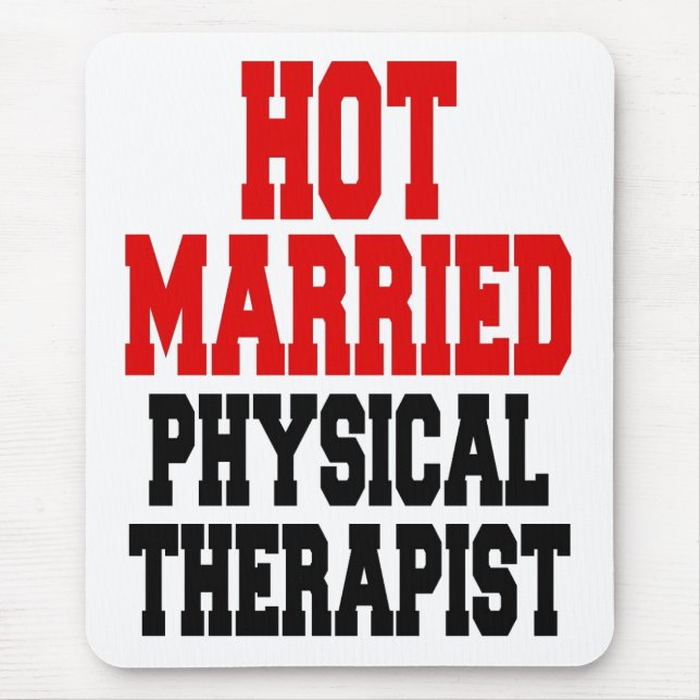 Hot Married Physical Therapist Mouse Mat (Front)