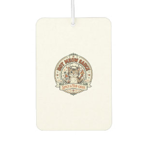 Hot Meow Sauce Cat Hot Sauce Spicy Food Cat Vintag Car Air Freshener