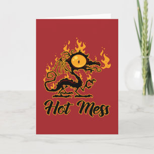 Hot Mess Crispy Dragon Card