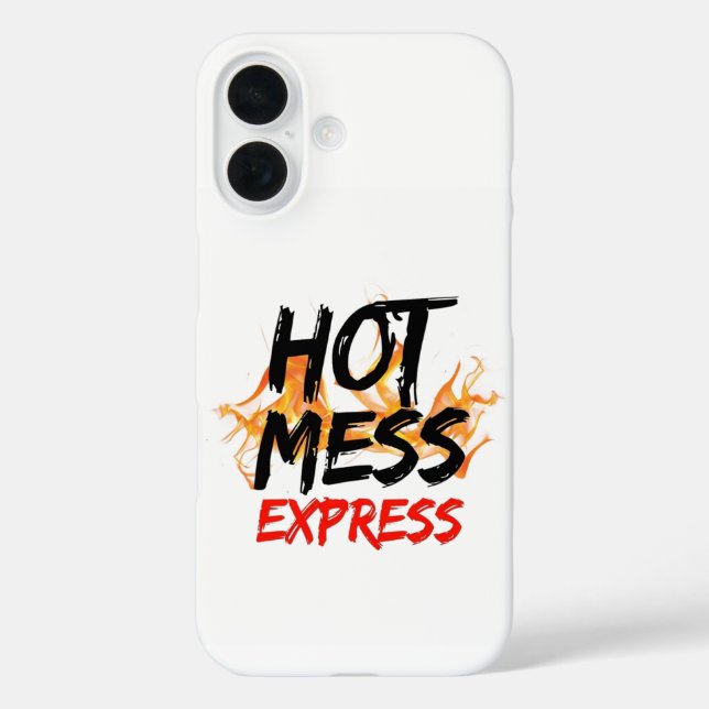 Hot Mess Express Case-Mate iPhone Case (Back)