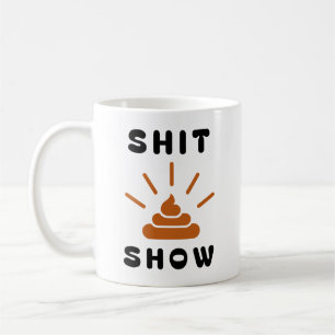 Hot Mess Express Funny Steaming Pile Classic Mug