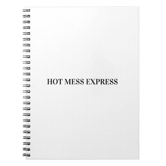HOT MESS EXPRESS NOTEBOOK (Front)