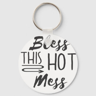 Hot Mess Key Ring