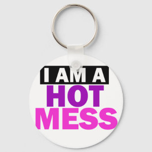 HOT MESS KEY RING