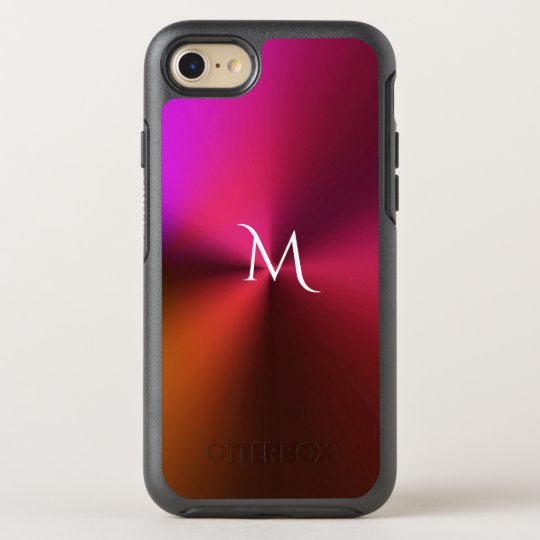 Hot Metallic Colours Monogram Otterbox iPhone Case