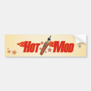 Hot Mod Bumper Sticker