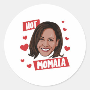 HOT MOMALA CLASSIC ROUND STICKER