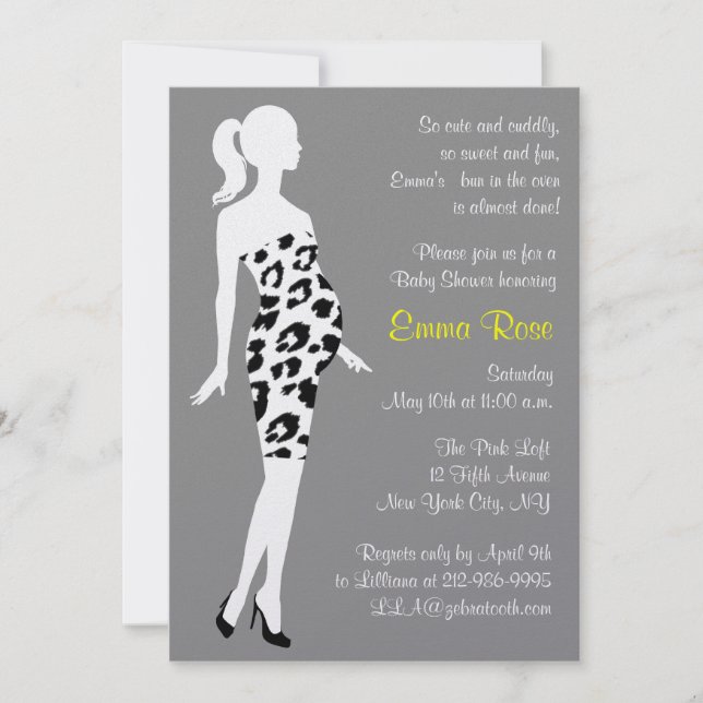 Hot Momma! Baby Shower Invitation (Front)
