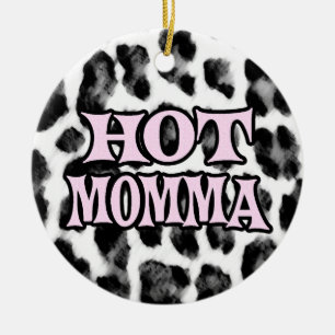Hot Momma Ceramic Tree Decoration
