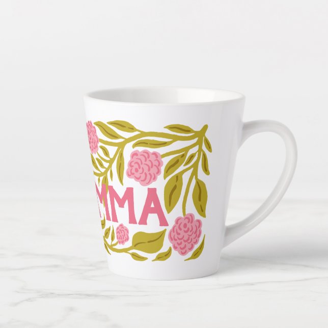Hot Momma Mother's Day Latte Mug (Right)