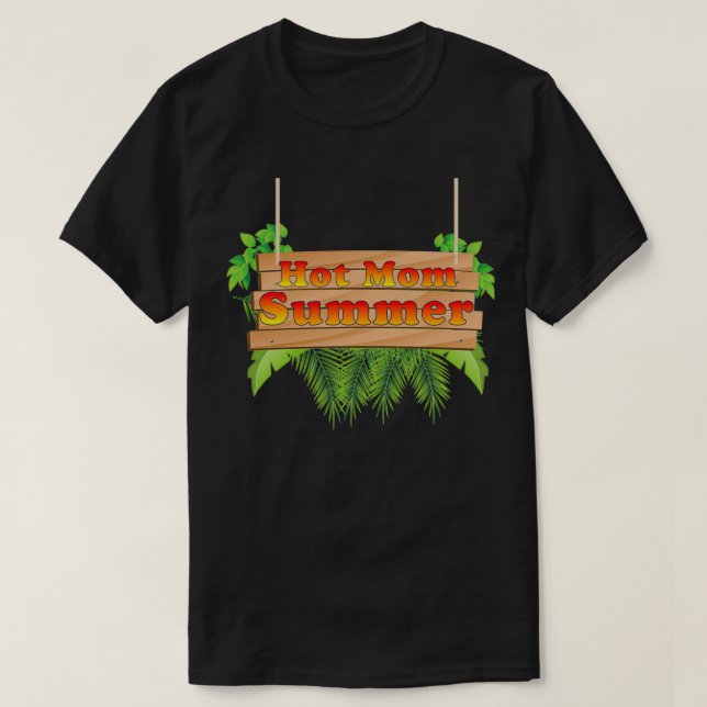 Hot Mum Summer EssentialCopy T-Shirt (Design Front)