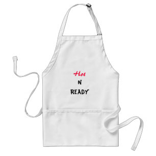 Hot, N, Ready apron