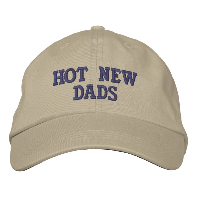 HOT NEW DADS EMBROIDERED HAT (Front)
