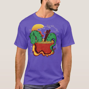 Hot Noodle Kawaii Dragon by Tobe Fonseca T-Shirt