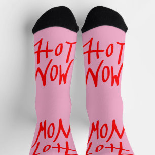 HOT NOW PINK SOCKS