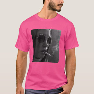 Hot nun smokes cigarette, rebellious none T-Shirt