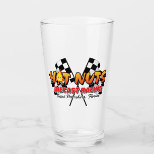 'Hot Nuts Diecast Racing' Pint Glass