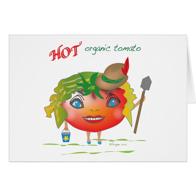 Hot Organic Tomato (Front Horizontal)