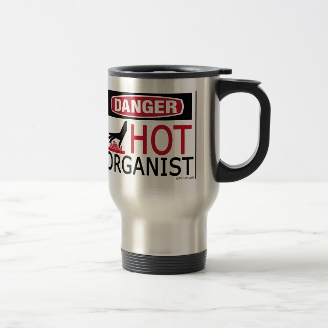 Hot Organist Travel Mug (Right)
