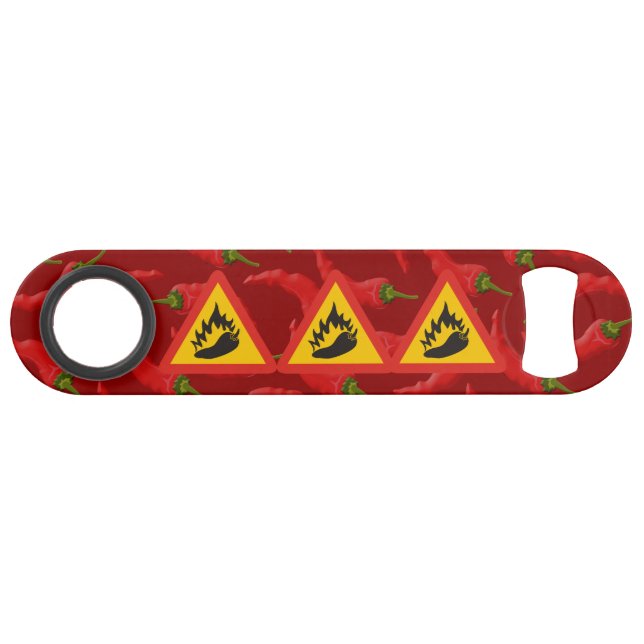 Hot pepper danger sign (Front (Horizontal))