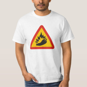 Hot pepper danger sign T-Shirt