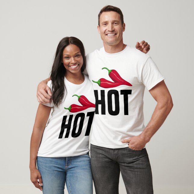 HOT PEPPER Funny Men's T-shirts (Unisex)