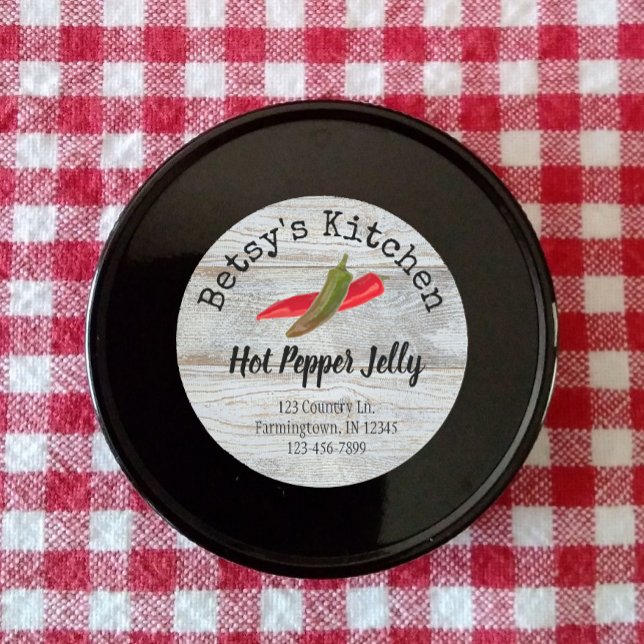Hot Pepper Jelly Product Sticker (Creator Uploaded)