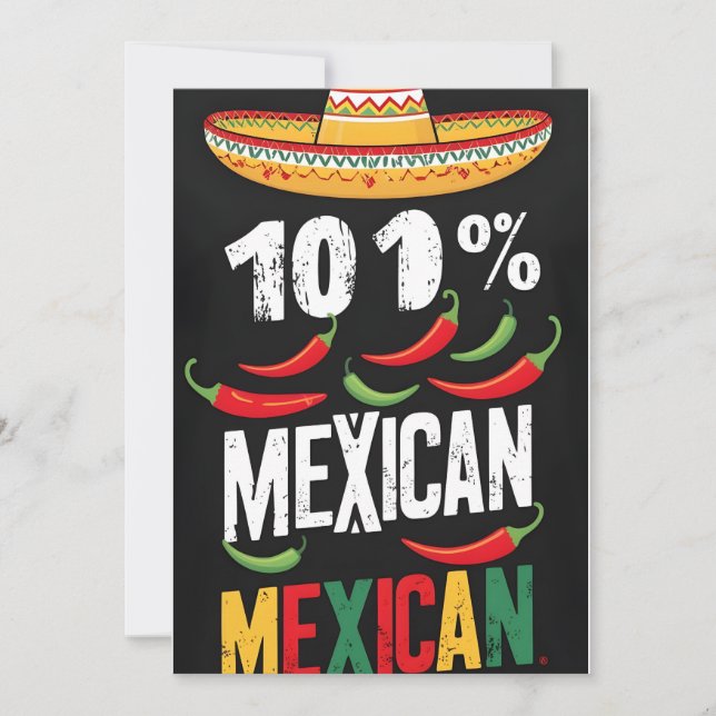 Hot Pepper Party Postcard (Front)