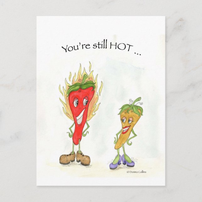 Hot Pepper Postcard (Front)