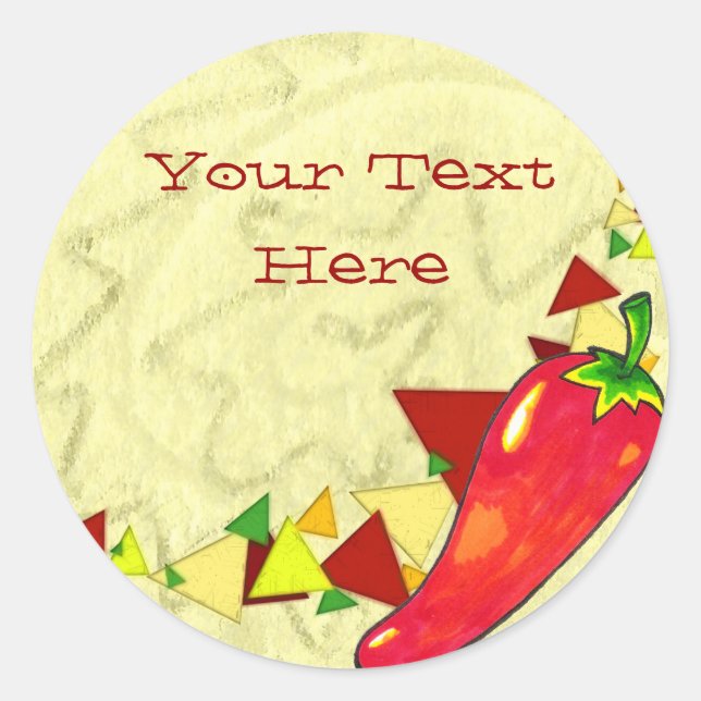 Hot Pepper Stickers (Front)