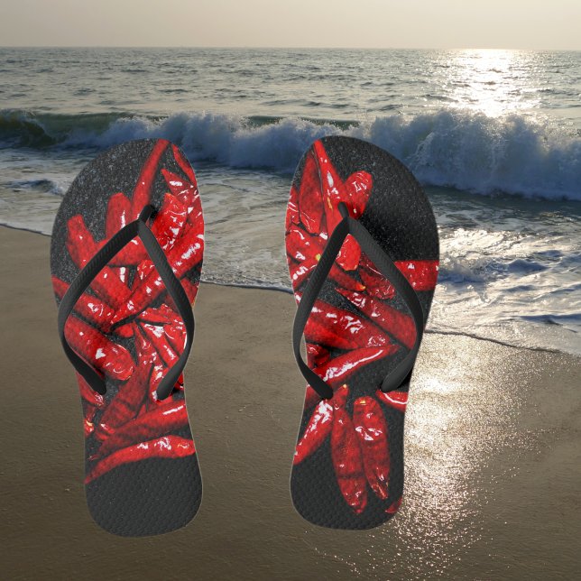 Hot Pepper - Still Life  Flip Flops (Creator Uploaded)
