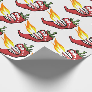 Hot Pepper Wrapping Paper