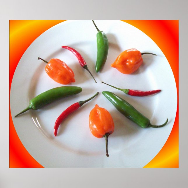 Hot Peppers 3 Poster (Front)