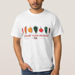 Hot Peppers - Choose Your Weapon T-Shirt