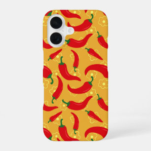 Hot Peppers iPhone 16 Case