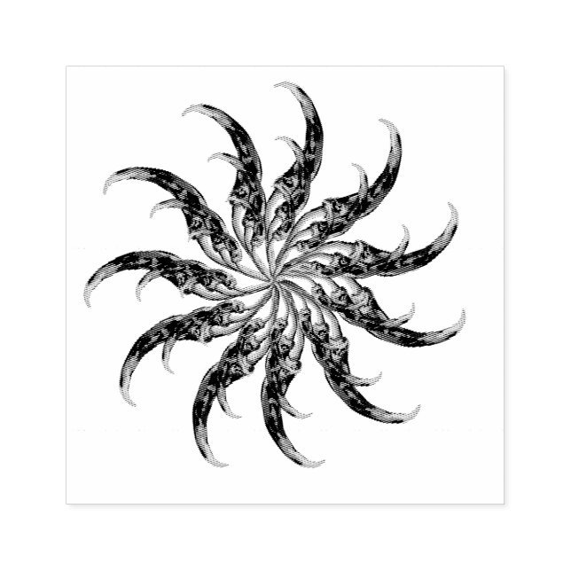 Hot Peppers  Rubber Stamp (Imprint)