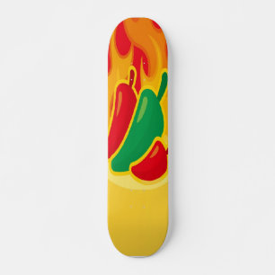Hot Peppers Skateboard