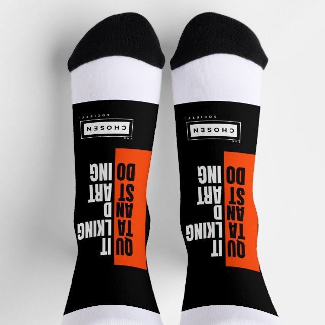 HOT Personalised Crew Socks TCS edition (Top)