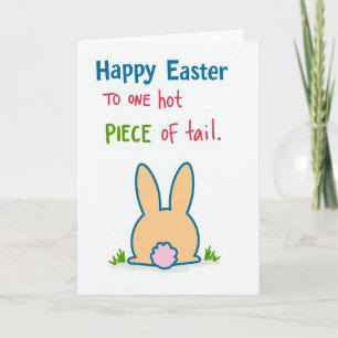 Hot Piece Happy Easter Card