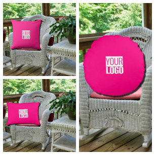  Hot Pink - add logo  Bath Towel Set