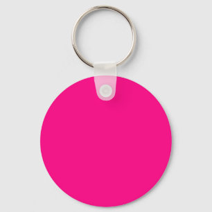 Hot Pink and Customisable Key Ring