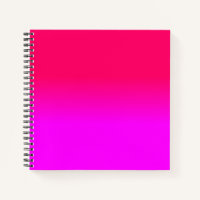 Hot Pink and Neon Pink Ombre Shade Colour Fade