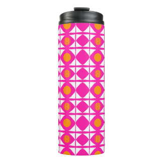 Hot pink and orange tumbler