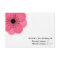 Hot Pink Anemone Modern Wedding R.S.V.P.