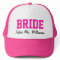 Hot Pink Bride Hat