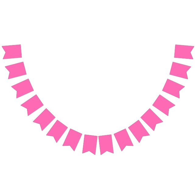 Hot Pink Bunting (All)