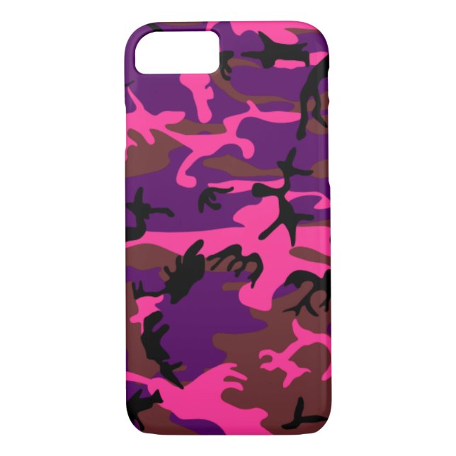 Hot Pink Camo Case-Mate iPhone Case (Back)