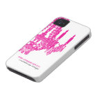 "Hot Pink Chandelier Pattern"